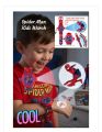 Unbranded Plastic Summer Watch for Boys - Spider Man Projector Flashlight Style - Red/Blue. 