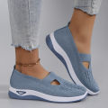 Spring new women's sports shoes, fashionable, breathable, lightweight, non-slip, wear-resistant, casual sports shoes, flat shoes. 