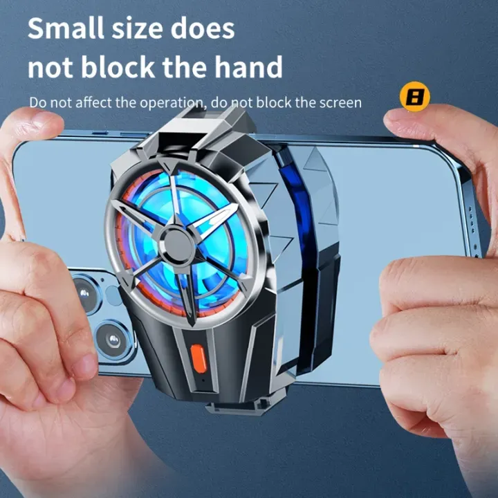 X52%20300mAh%20Wireless%20Phone%20Cooler%20for%20Gaming%20Rechargeable%20Cooling%20Fan%20Portable%20Air%20Cooler%20Radiator%20Back%20Clip%20for%20Phone%20-%20Image%202