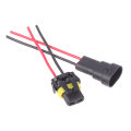 1/2pcs 9005 Male Female Plug Adapter Wiring Harness Sockets Wire Connector For Headlights Fog Lights. 