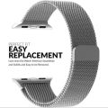 Stainless Steel Magnetic Chain Strap for Smartwatch 42/44mm/45mm/49mm. 