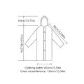 Adult Raincoat Non Disposable Thickened Outdoor Travel Climbing Waterproof Rain Gear Universal One Piece Raincoat.