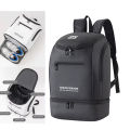 Badminton Racket Backpack Sports with Shoes Pocket Racket Sports Travel Training Bag College Laptop Schoolbag Gym Fitness Bag. 