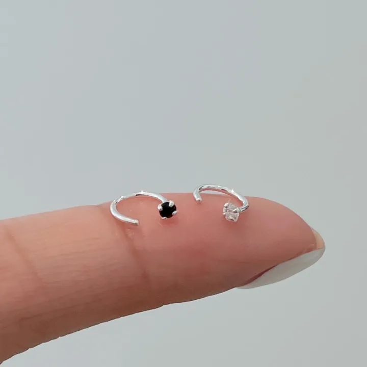 %5BGenuine%20silver%20certified%5D%20suwann.na.shop%20%5Bprice%20per%20pair%5D%20real%20silver%20earrings,%20diamond%20hoop%20earrings%20-%20Image%203