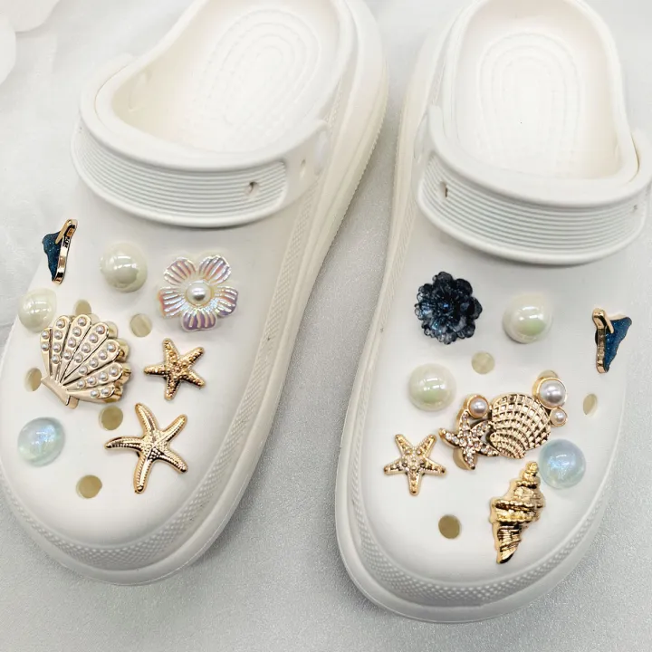 16PCS%20Ocean%20Conch%20Starfish%20Shoe%20Charms%20DIY%20Accessories%20Beach%20Shell%20Clogs%20Shoe%20Buckles%20Decorations%20Flower%20Faux%20Pearls%20Shoe%20Clips%20-%20Image%203