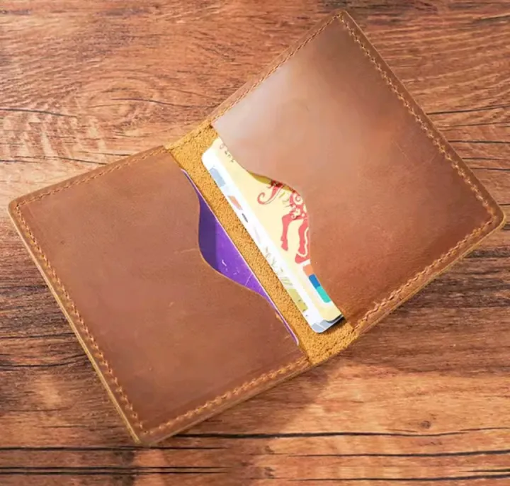 Genuine%20Leather%20Card%20Holder%20Purse%20Real%20Leather%20Rfid%20Card%20Case%20Clutch%20Wallets%20Slots%20For%20Men%20%20Mini%20Slim%20Short%20Purse%20-%20Image%202