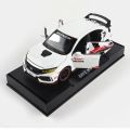 Honda Civic Type R Car Model Alloy 1:32 Diecast Cars Model Car Toy Vehicles Toys. 
