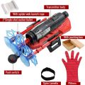 Spiderman Web discharge toy for Kids Silly String,Spider Role-Play Toy,Hero Launcherr Spider Kids Plastic Cosplay Glove Hero Movie Launcherr Wrist Toy Set for Kids Boys Costume Cosplay Gift (1 Set). 