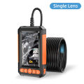 KERUI Industrial Endoscope Camera 4.3 "Single Dual Lens HD 1080P Car Inspection Borescope IP67 Waterproof Sewer Camera With LED. 
