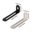 Adjustable Angle Code Metal, 90 Degree L-Shaped Right Angle Bracket, Hardware Fittings, Fixed Furniture Connectors.