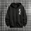 Mens Tracksuit Print Hooded Sweatshirts Sweatpants Jogging Casual Zipper Jacket Coat Man Clothing Single Piece Sports Tops Pants. 