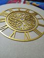 wall clock dial. 