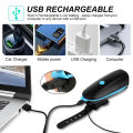USB Rechargeable Bicycle Light Bike Front Light Waterproof Night Riding Bicycle Headlight With Horn. 