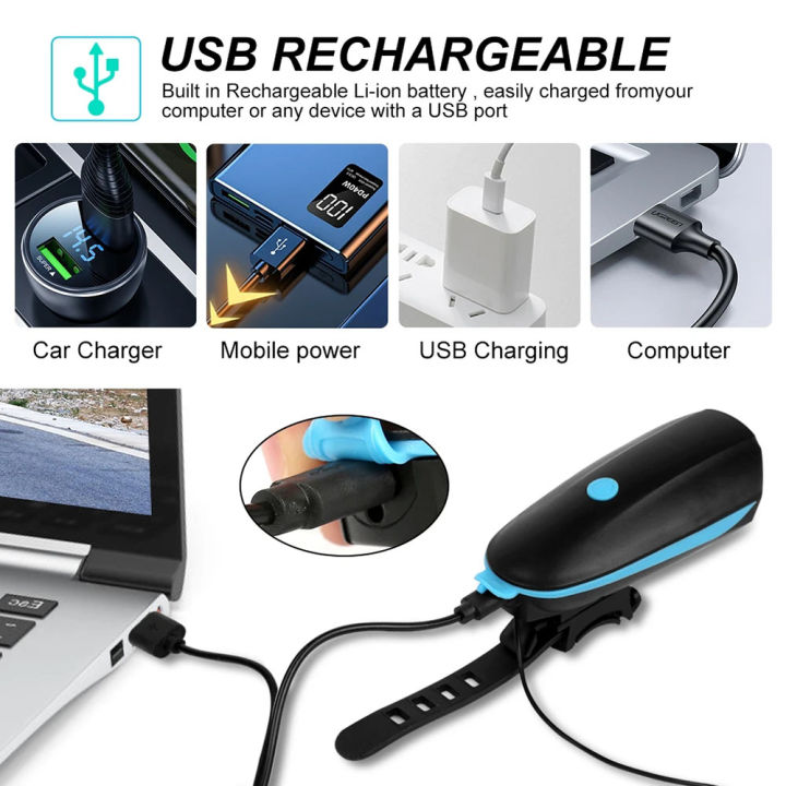 USB%20Rechargeable%20Bicycle%20Light%20Bike%20Front%20Light%20Waterproof%20Night%20Riding%20Bicycle%20Headlight%20With%20Horn%20-%20Image%205