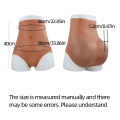 YUERUGOU Female Silicone Fake Big Buttocks Panties High Waist Seay Bums False Butts Lifting Padded Shapewear For Woman.