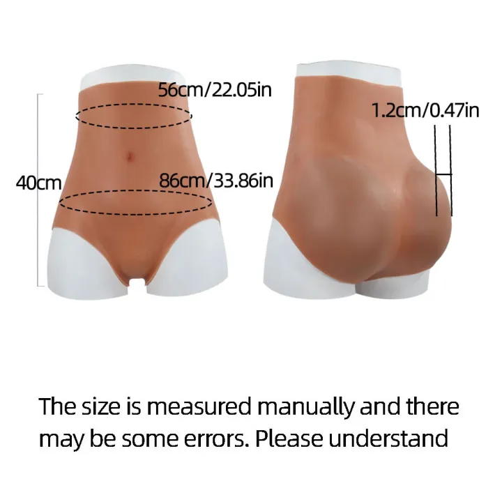 YUERUGOU%20Female%20Silicone%20Fake%20Big%20Buttocks%20Panties%20High%20Waist%20Seay%20Bums%20False%20Butts%20Lifting%20Padded%20Shapewear%20For%20Woman%20-%20Image%205