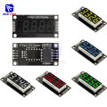 TM1637 0.36" 4 Bit LED Digital Tube Display 7 Segments Red Green Blue Yellow White LED Module Board with Pin for Arduino. 