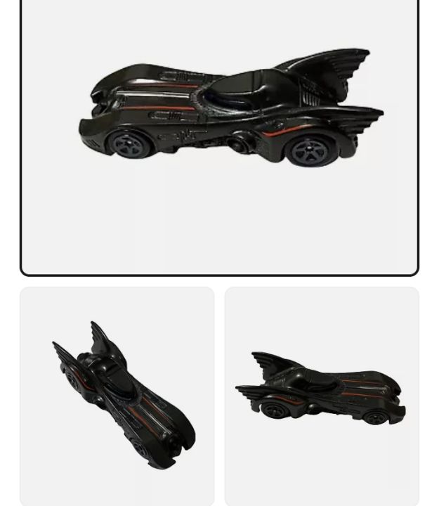 2004 HOT WHEELS DC COMICS BATMOBILE S03 1:64D/C VEHICLE CAR BLACK -
