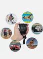 Stopwatch Timer Digital Handheld Black Multi-function Professional Electronic Chronograph Sports Waterproof Stop Watch Including Battery. 