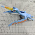 DIY MOC Firmament Quetzalcoatlus Air Mission Resurgen world Dinosaur Beast Dragon Building Block toys for Children . 
