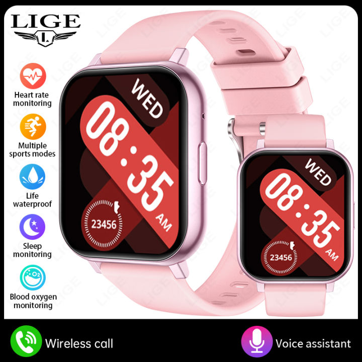 LIGE%202026%20Smartwatch%20Android%20Phone%201.83"%20Full%20Touch%20HD%20Screen%20Bluetooth%20Call%20Blood%20Oxygen%20Monitoring%20Smart%20Watch%20Women%20Men%20%20-%20Image%207