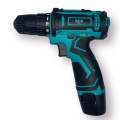 KCA ITALY CORDLESS DRILL MACHINE screw driving drill machine with two batteries and different drill bits. 