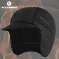 ROCKBROS Winter Bike Cap Windproof Thermal Ski Cap Running Skiing Motocycle Hat Men Women MTB Ear Protection Cycling Headwear. 