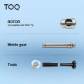 Dental Fx Low Speed Handpiece Teeth Polishing Tool 2/4Holes Air Motor Contra Angle Straight Handpiece Dentists Equipment. 