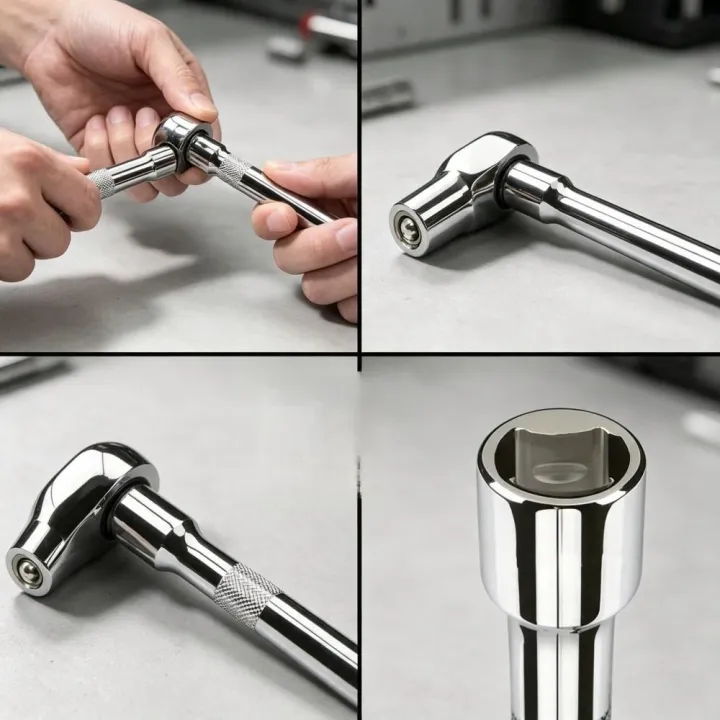 1/4"%203/8"%201/2"%20Drive%20Extension%20Set%20Socket%20Ratchet%20Wrench%20Extension%20Bar,50/100/150/250mm%20Ratchet%20Wrench%20Socket%20Extender%20Hand%20Tool%20-%20Image%204