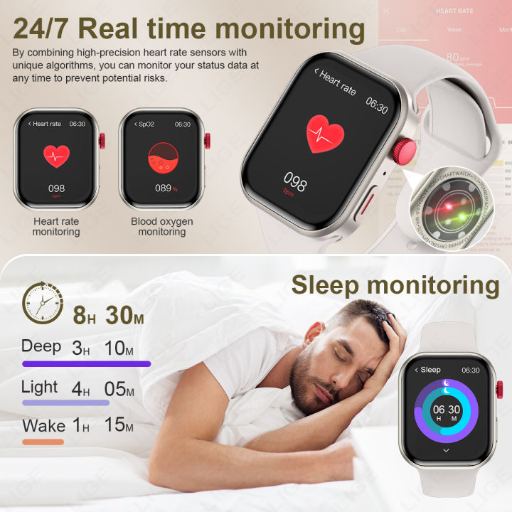 LIGE%20Three%20Straps%20Smartwatch%20Women%202.01-inch%20Large%20Screen%20Smart%20Watch%20Bluetooth%20Call%20Heart%20Rate%20Health%20Monitor%20Men%20Sport%20Tracker%20-%20Image%204