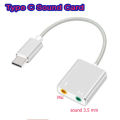 C.external sound card type C 7.1 channel for Mac book, Pro, air cable length 20 m.. 