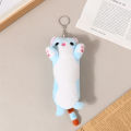 16cm Lovely Long Cat Plush Doll Toys Soft Stuffed Animal Keychain Backpack Pendant Kawaii Keyring for Kids Girls Birthday . 