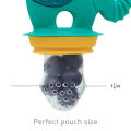 Silicone Self Feeder N'Pop Fruit Suction Cup 3 in 1. 