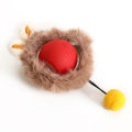 1PC Smart Cat Toys Automatic Rolling Ball Fake Tail Rechargeable Electric Pet Interactive Toy Cat Training Imitate Mouse Tail 1P. 