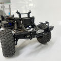 Metal Front Bumper with Tow Trailer for 1/10 RC Crawler Car Traxxas TRX4 Axial SCX10 90046 90047 SCX10 II Upgrade Parts. 