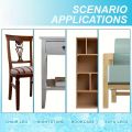 40pcs L Bracket Corner Bracket Set,Metal L Brackets For Shelves Wood Furniture Cabinets Chairs Drawers.