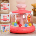 Baby 0 12 24 36 Months Early Education Rotating Push and Spin Carousel Activity Exercise Coordination Skills Toys Games.