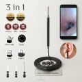 USB Ear Otoscope Endoscope HD Camera With Ear Wax Removal Tool and LED Lights Waterproof Design For Safe Everyday Use.