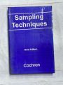 SAMPLING TECHNIQUES 3rd EDITION BY COCHRAN. 
