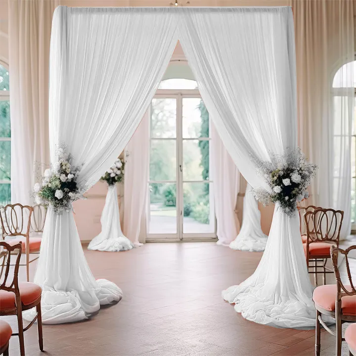 1.6x2m%20Ivory%20Chiffon%20Backdrop%20Wedding%20Tulle%20Yarn%20Background%20Crystal%20Sheer%20Fabric%20Rustic%20Country%20Wedding%20Birthday%20Party%20Decor%20-%20Image%204