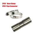 60cm-300cm Air Diesel Parking Heater Stainless Steel Exhaust Pipe Tube Gas Vent Hose Connector Car Truck VAN.