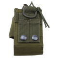 2023 Tactical Radio Pouch Hunting Walkie Talkie Holder Interphone Hanging Bag Molle Nylon Magazine Pouch. 