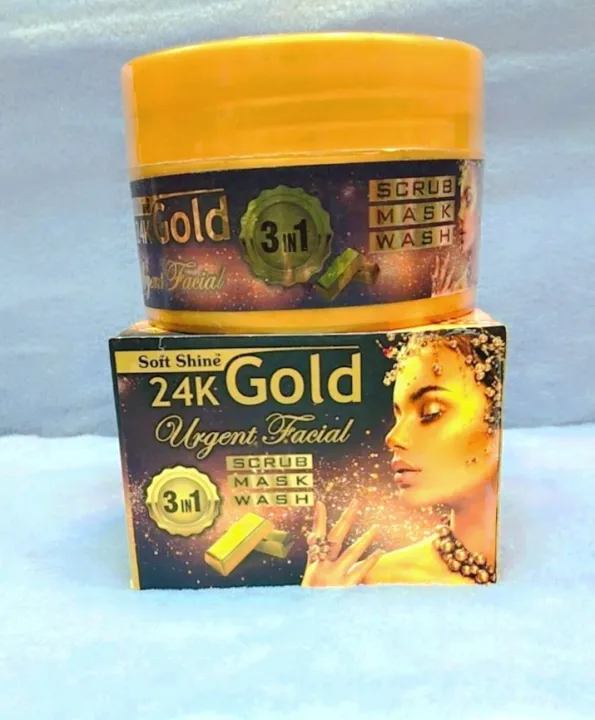 Soft%20Shine%2024K%20Gold%203-in-1%20Facial%20kit%20%0A24K%20Gold%20Urgent%20Facial%20Scrub,%20Mask%20&%20Wash%0AGolden%20Glow%2024K%20Facial%20Pack%0A24K%20Gold%20Instant%20Facial%20Care%0ASoft%20Shine%20Gold%20Glow%203-in-1%20Skin%20Solution%20-%20Image%203