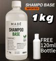 Shampoo base 120 grams to 1kg - PARABEN free Cosmetic Grade Shampoo Base - Customizeable Shampoo base. 