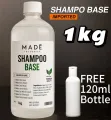 Shampoo base 120 grams to 1kg - PARABEN free Cosmetic Grade Shampoo Base - Customizeable Shampoo base. 