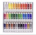 Premium quality Acrylic color tubes with top seal paints 12ml per tube available in 24 colours and 36 colour sets. 