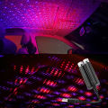 1pcs Car Interior Lights Roof Star Light USB LED Starry Atmosphere Projector Decoration Night Party Decor Light.