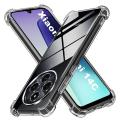 Air Bag Transparent Silicone Shockproof Phone Case for Xiaomi Redmi 14C 13 13C 12 12C 11A 10 10A 10C 9 9A 9C Redmi A4 Clear Case.