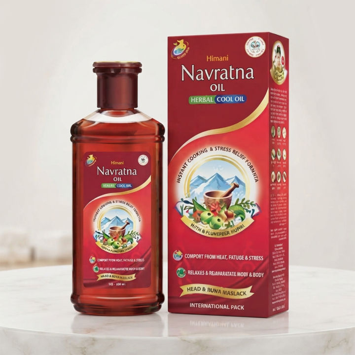 Novaratno Ayurvedic Hair Oil 100ml Nourishing Oil for Hair Growth and Scalp Care