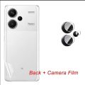 for Xiaomi Redmi Note 13 Pro Plus 5G 3in1 Combo Pack Screen+Back+Camera Protector Film.
